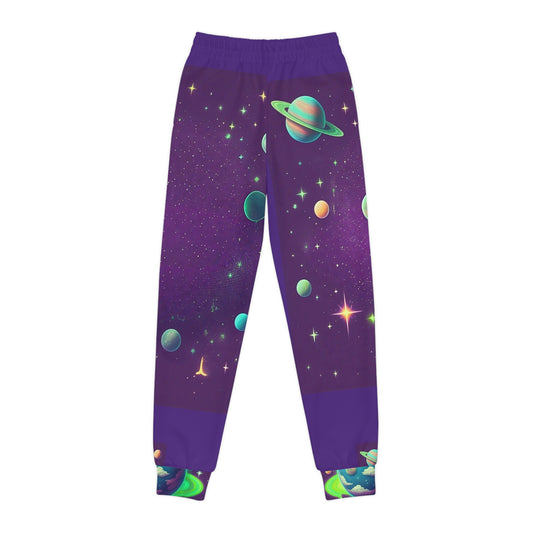 Cosmic Youth Joggers - Galaxy Print for Space Lovers