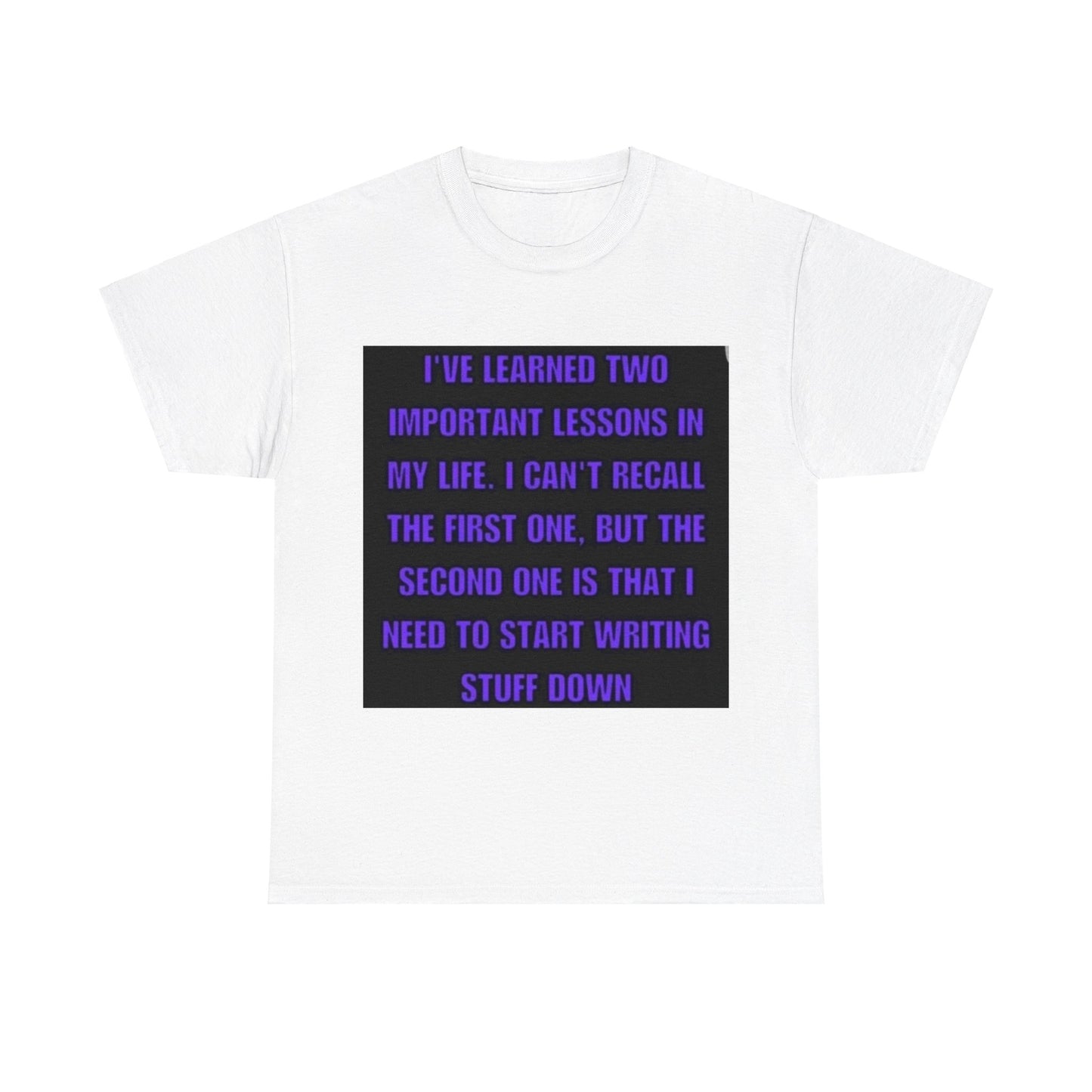 Learned Lessons Unisex Heavy Cotton Tee