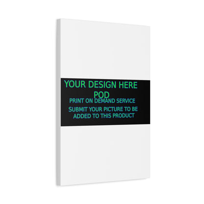 Custom Matte Canvas Print - Create Your Design