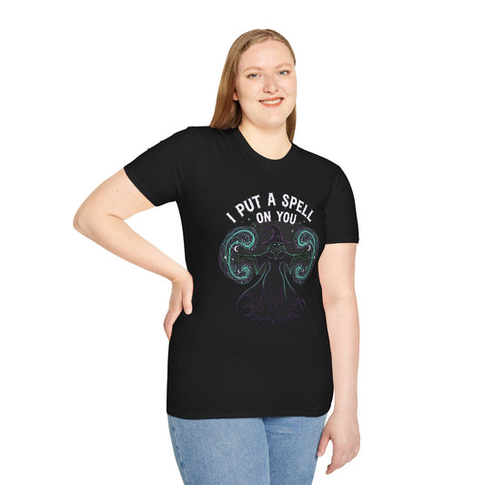 I Put a Spell on You T-Shirt, Witchy Tee, Halloween Shirt, Unisex Graphic Tee, Spooky Occasions Apparel