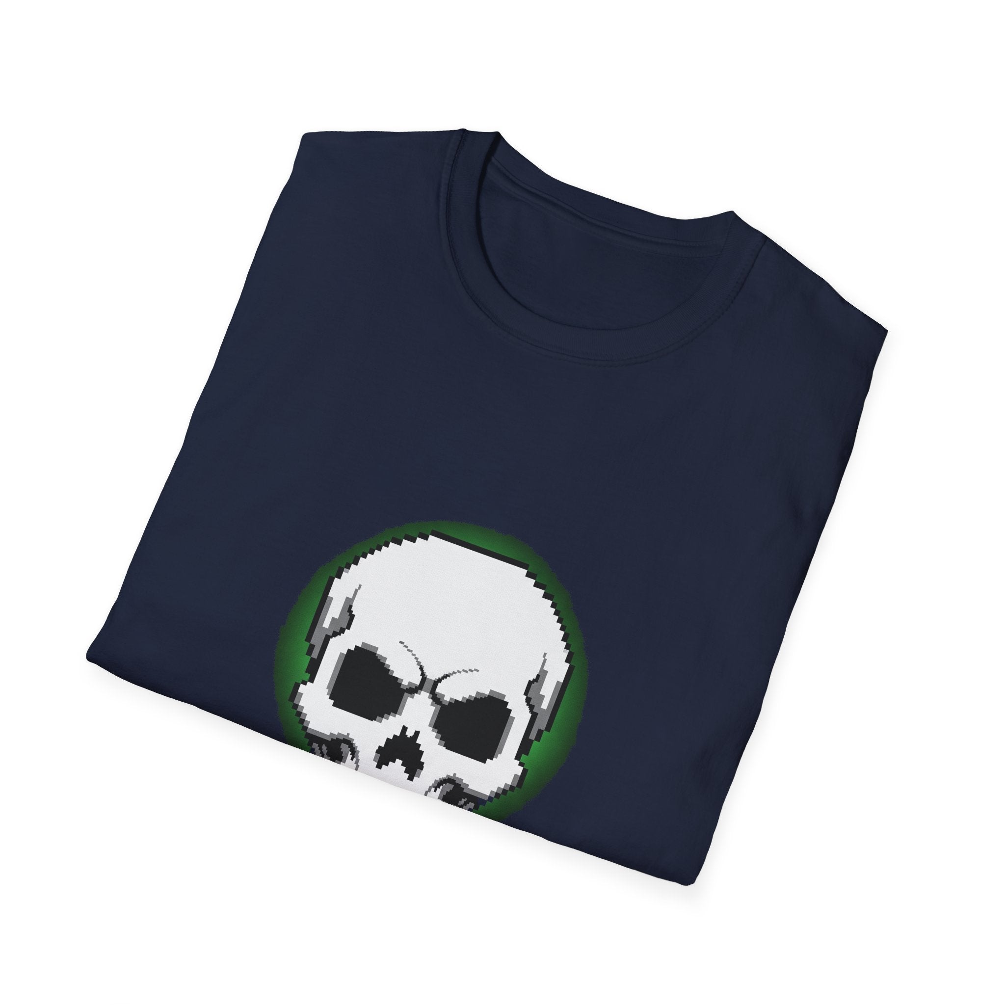 Funny Skull Graphic All My Files Are Ghosts Unisex T-Shirt, Gamer Shirt, Halloween Gift, Tech Humor Tee, Geeky Apparel, Casual Wear