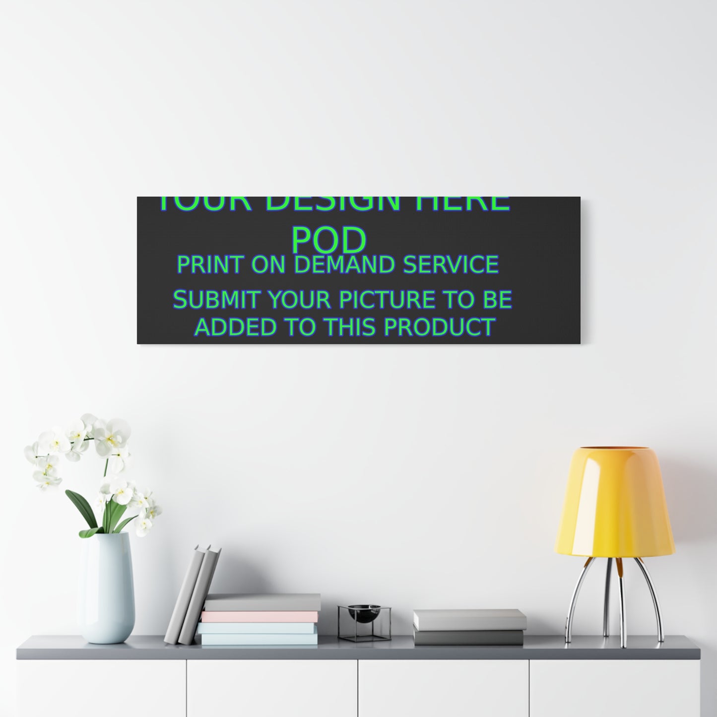 Custom Matte Canvas Print - Create Your Design