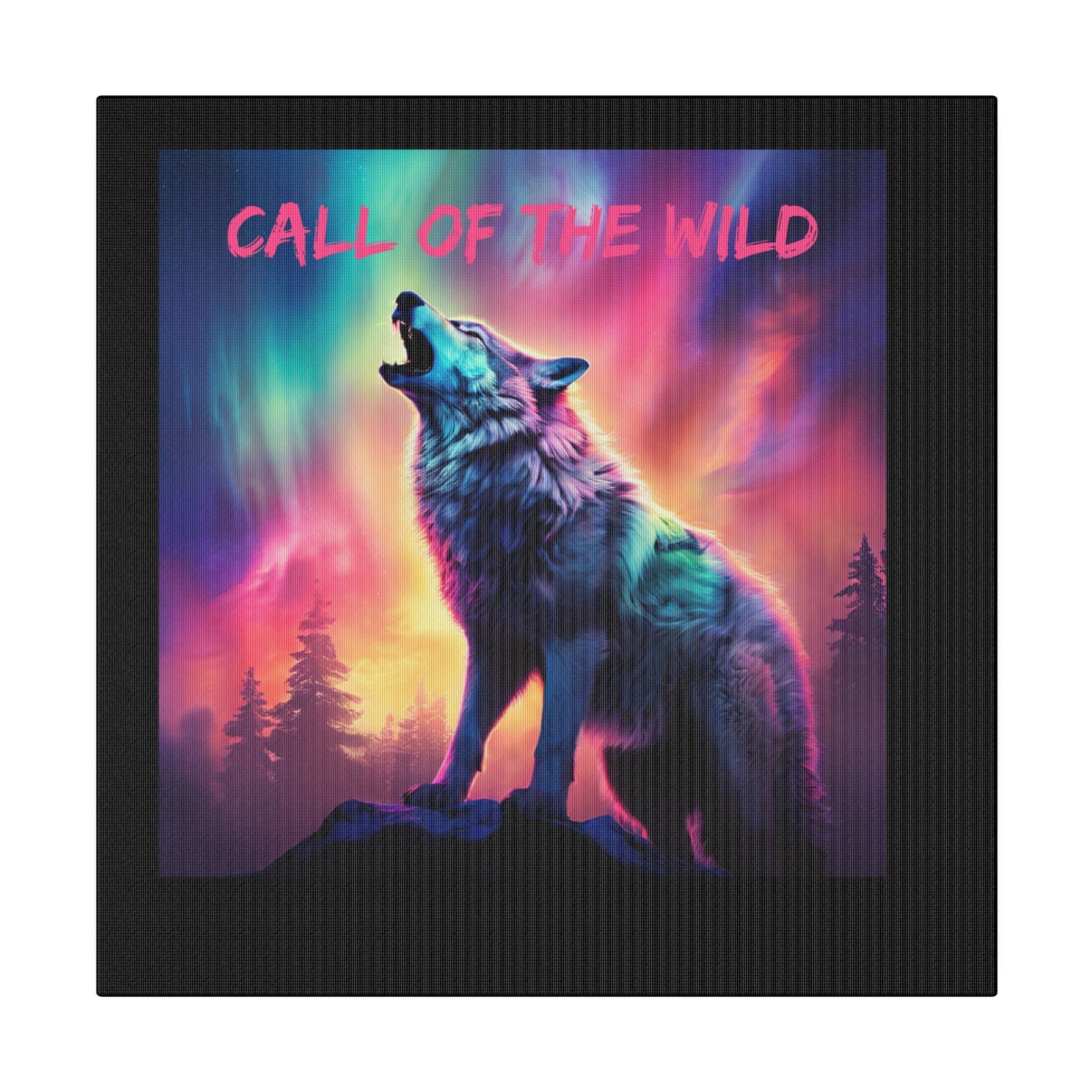 Call Of The Wild Matte Canvas, Stretched, 0.75"