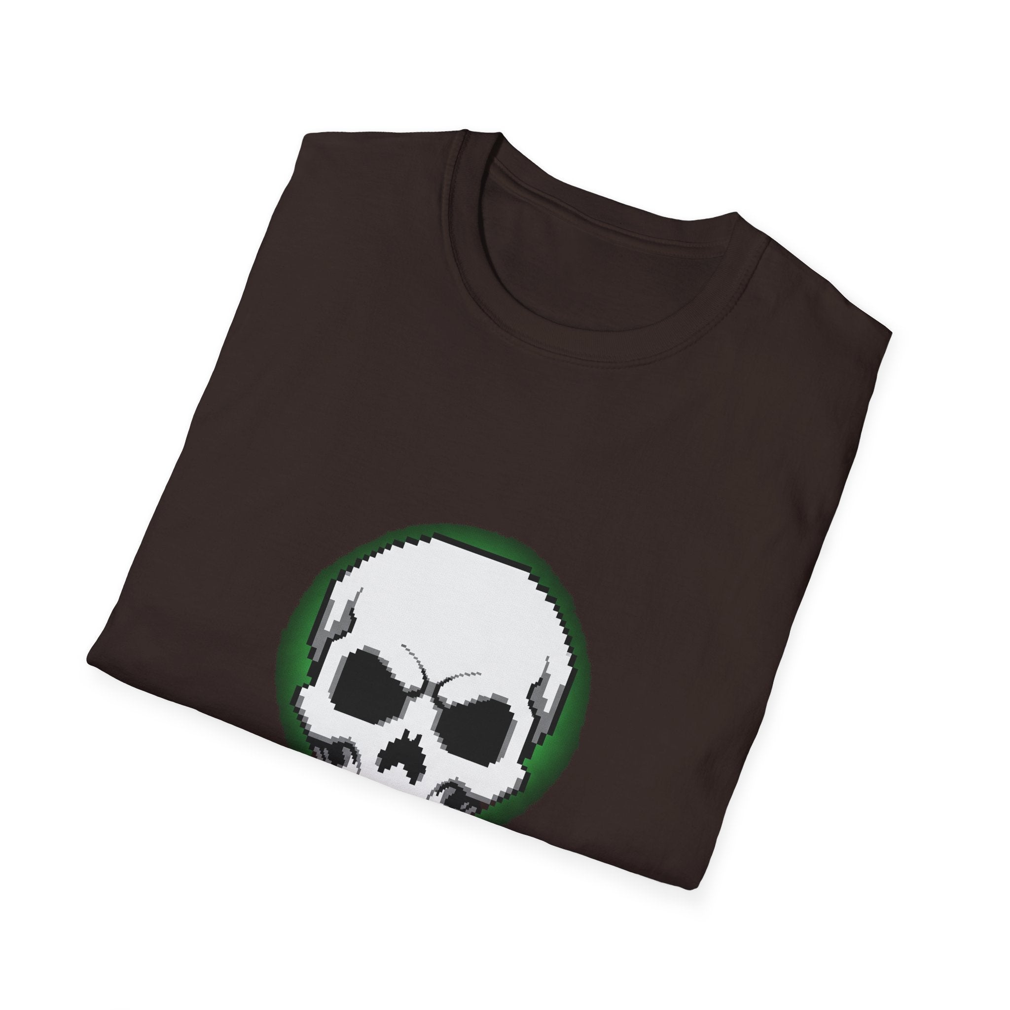 Funny Skull Graphic All My Files Are Ghosts Unisex T-Shirt, Gamer Shirt, Halloween Gift, Tech Humor Tee, Geeky Apparel, Casual Wear