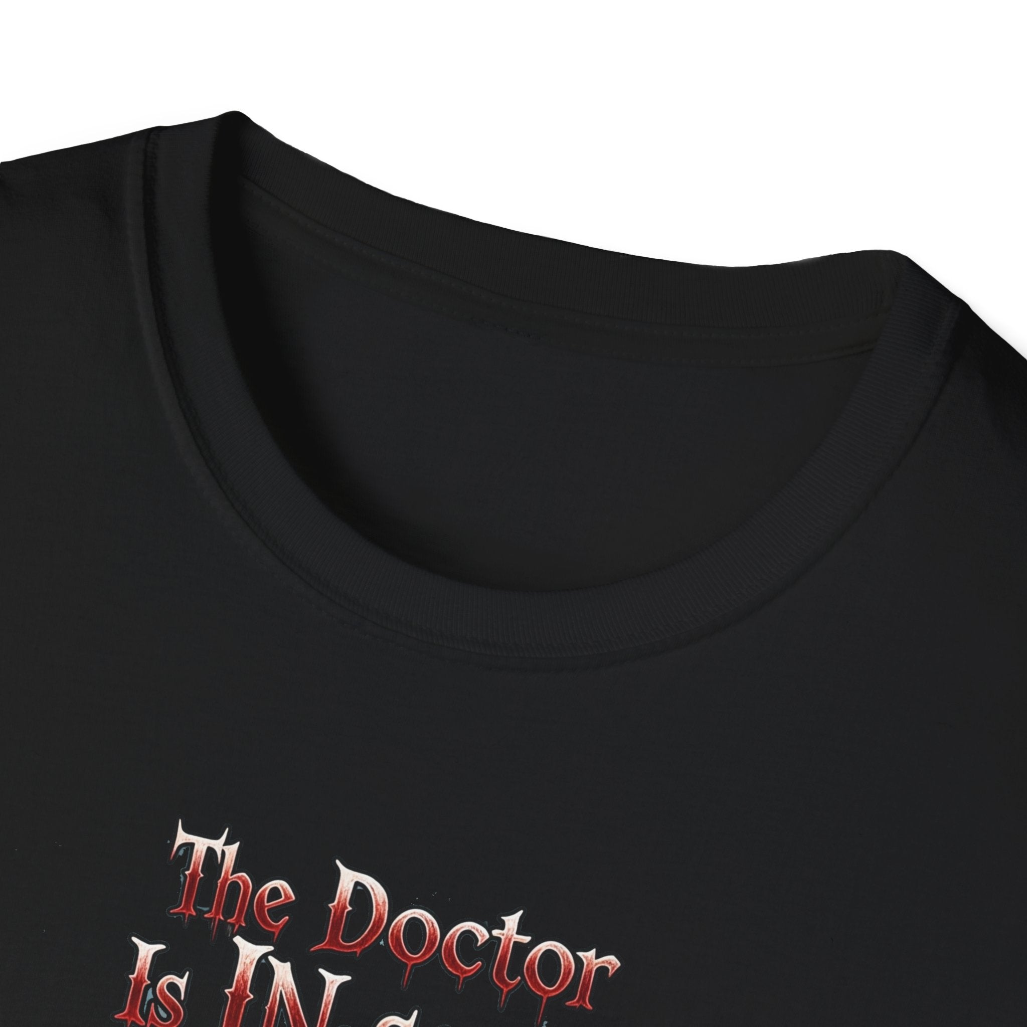 Gothic Plague In-sane Doctor T-Shirt, Unisex Softstyle Tee, Spooky Halloween Tee, Halloween Costume Shirt, Gift for Whovians, Dark Humor [...]
