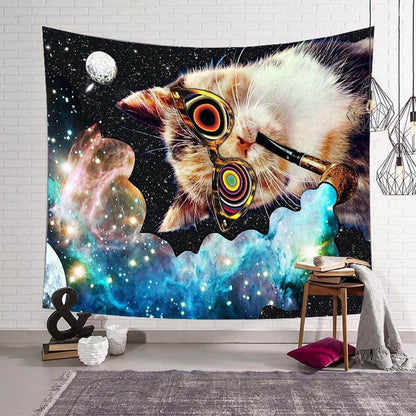 Stoned Cat Tapestry