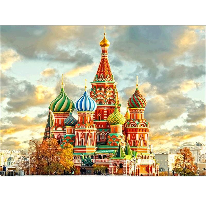 5D Diamond Painting -  Basil Cathedral