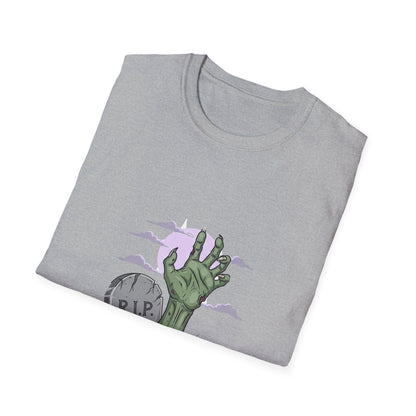 Spooky Graveyard T-Shirt, Halloween Tee, Unisex Graphic Shirt, R.I.P Tee, Funny Halloween Costume, Autumn Fashion