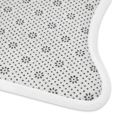 Personalized Colorful Pet Feeding Mat - Customizable with Your Pet's Name