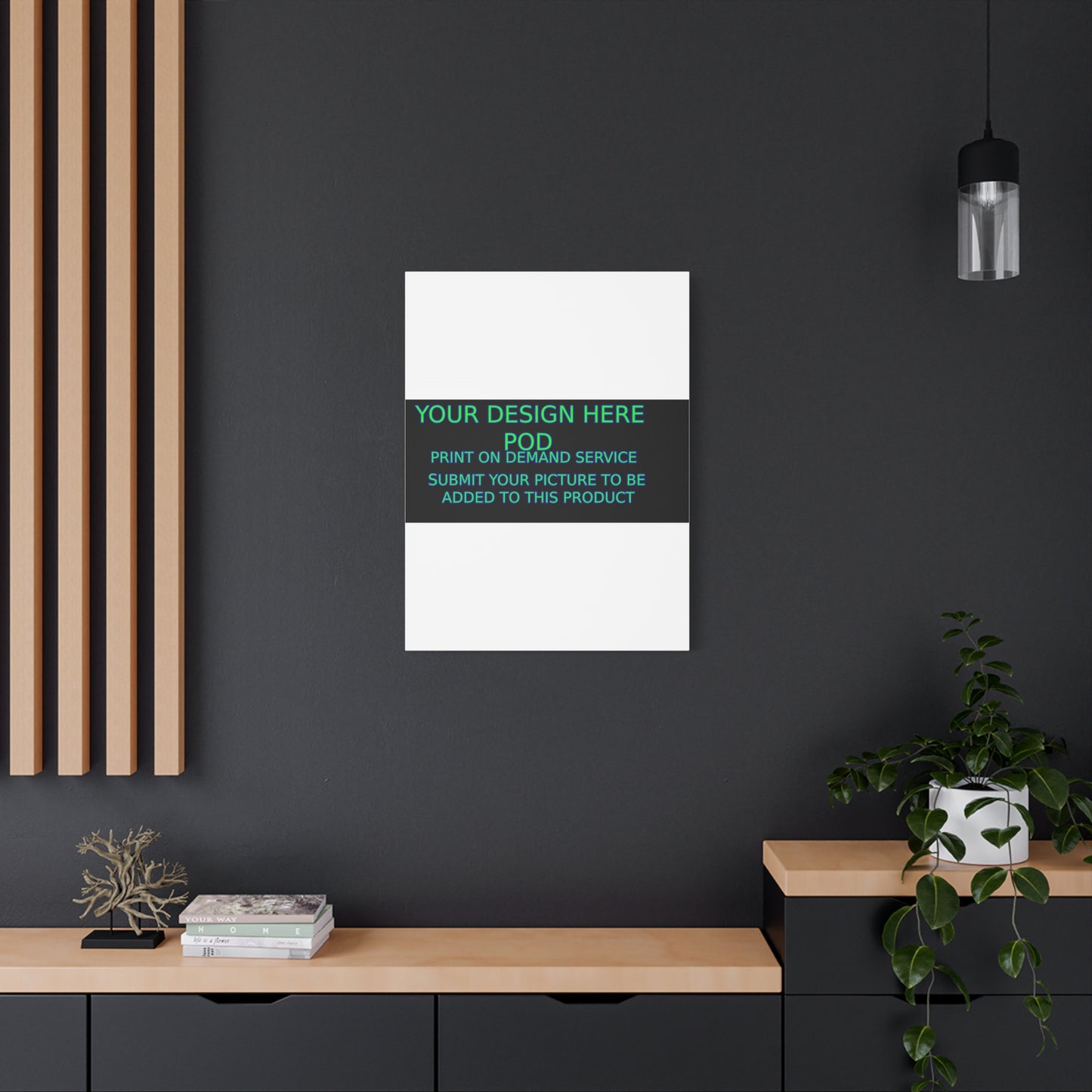 Custom Matte Canvas Print - Create Your Design