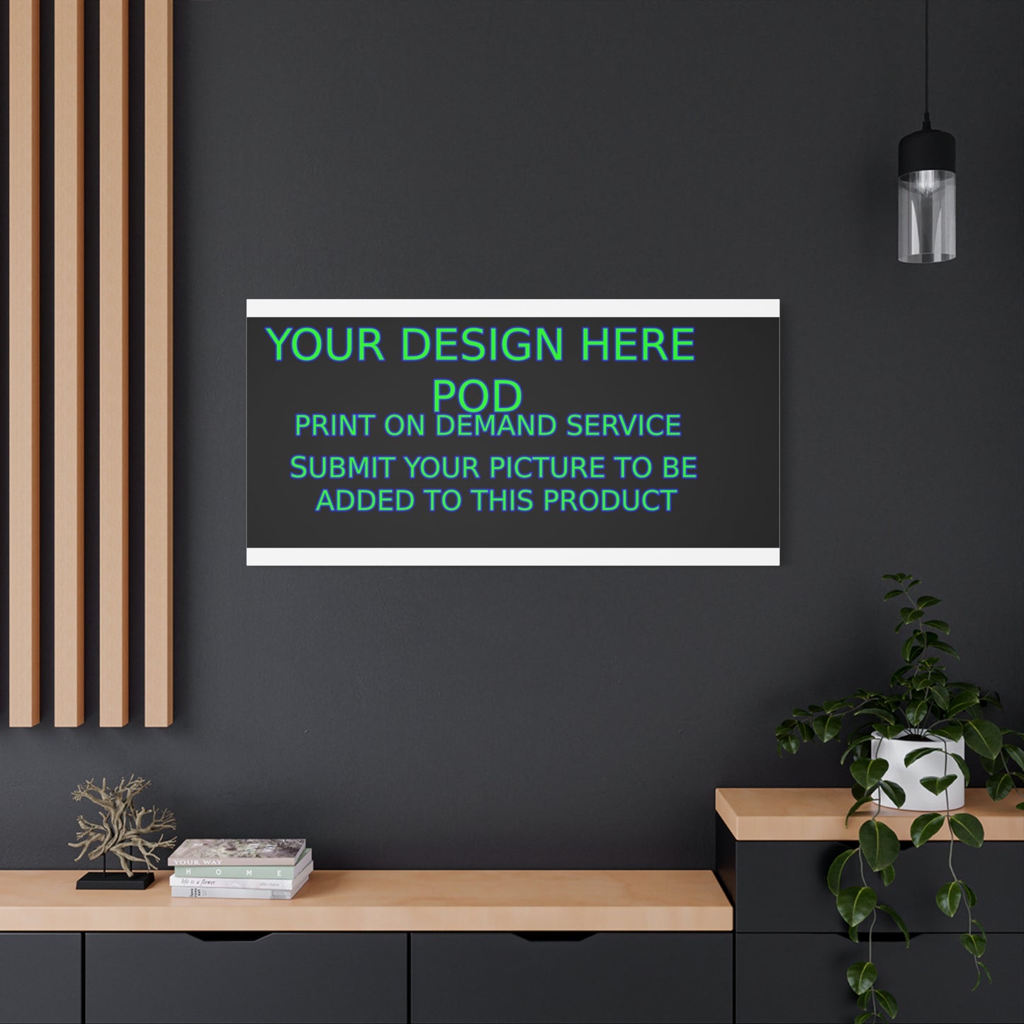 Custom Matte Canvas Print - Create Your Design