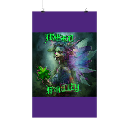 Weed Fairy Matte Vertical Posters