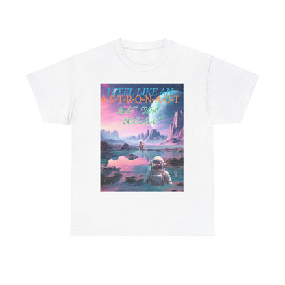 Astronaut In The Ocean Unisex Heavy Cotton Tee