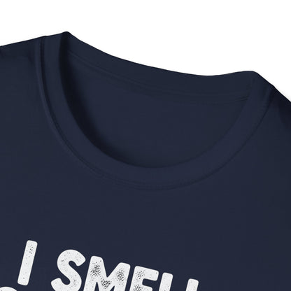 Funny I Smell Children Witch Parity Unisex Softstyle T-Shirt - I Smell Children, Gift for Parents, Humor Tee, Casual Wear, Halloween Party, Fun Outfit