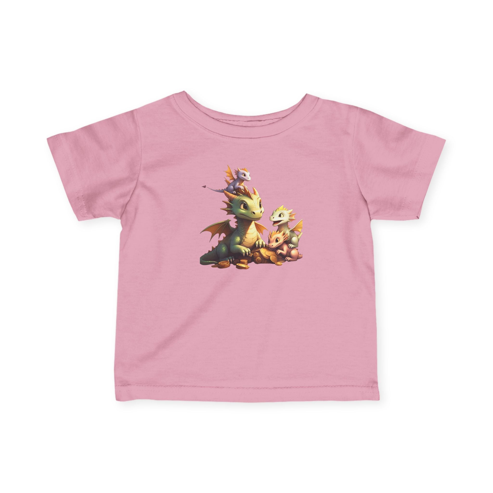 Whimsical Dragon Infant T-Shirt | Cute Baby Tee for Adventurous Kids