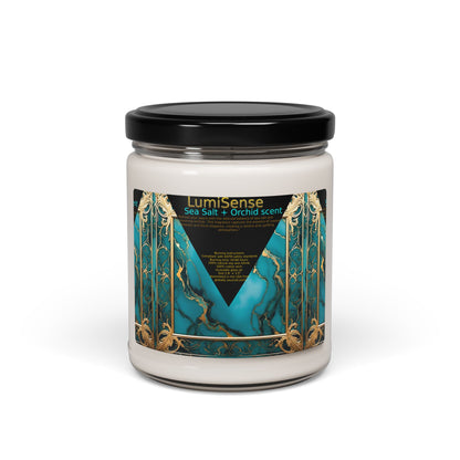 LumiSense Sea Salt + Orchid Scented Soy Candle