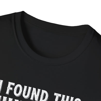 I Found This Humerus T-Shirt | Unisex Halloween Tee, Fun Graphic Shirt, Casual Apparel, Unique Gift for Halloween Lovers
