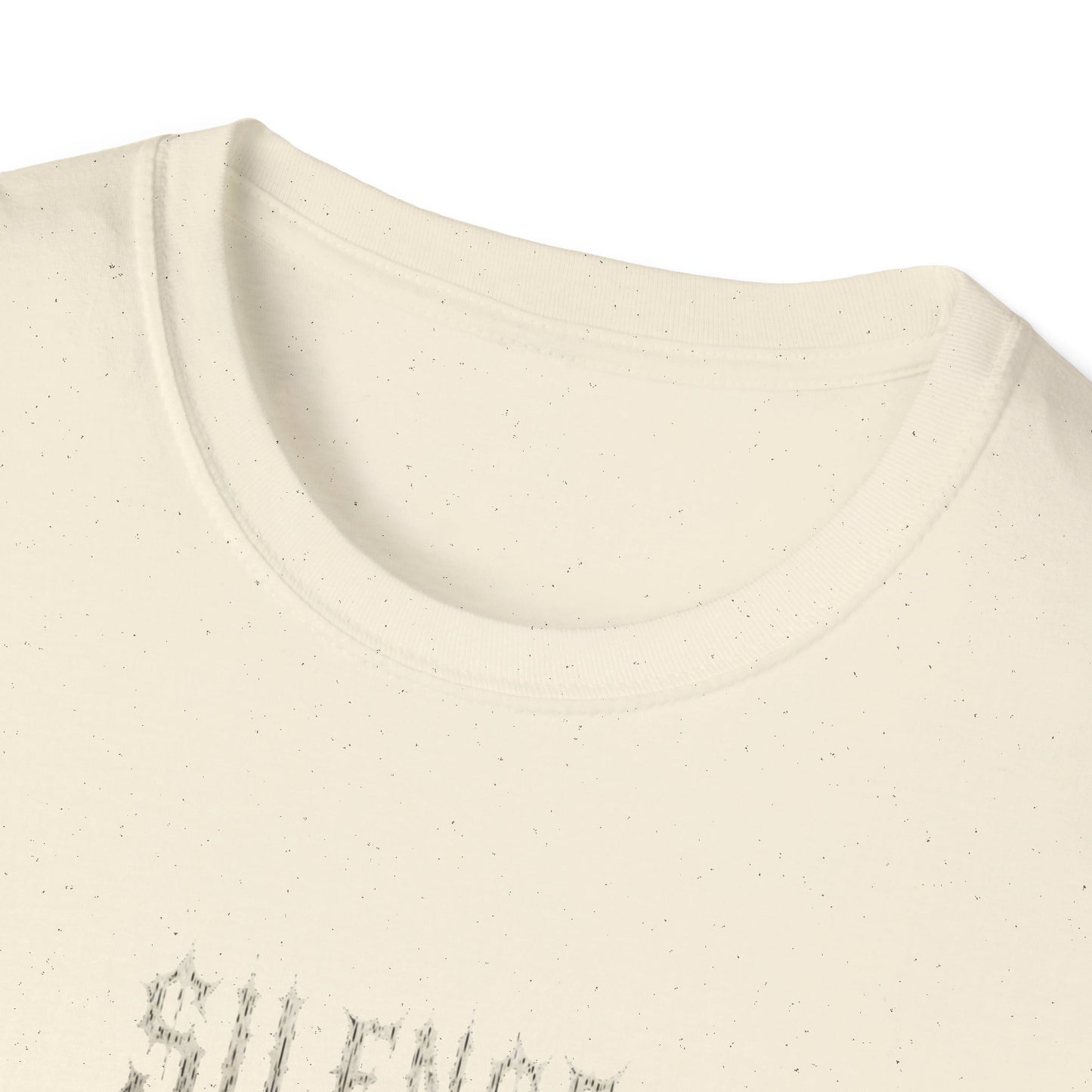 Gothic Silence T-Shirt, Unisex Graphic Tee, Alternative Fashion Top, Casual Wear, Edgy Gift Idea