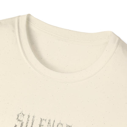 Gothic Silence T-Shirt, Unisex Graphic Tee, Alternative Fashion Top, Casual Wear, Edgy Gift Idea