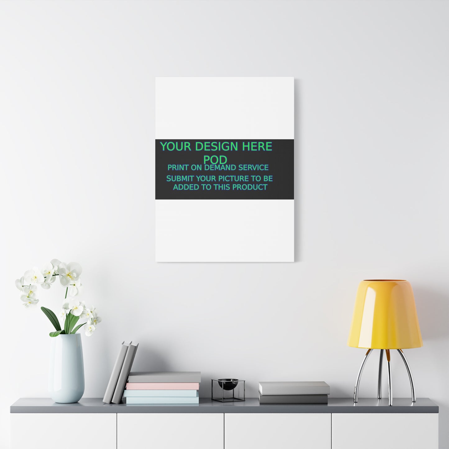 Custom Matte Canvas Print - Create Your Design