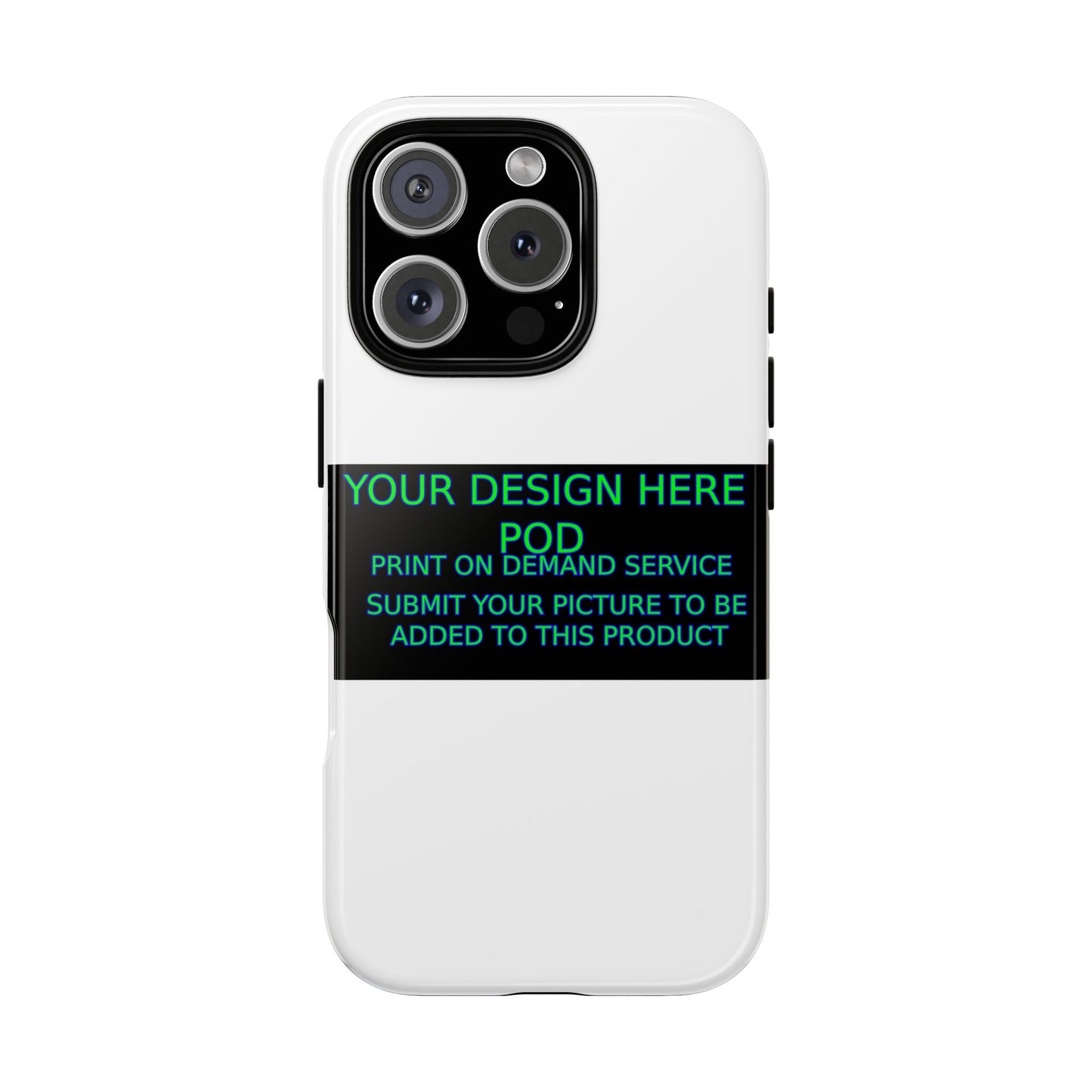 Customizable Tough Phone Case - Your Design Here - Perfect Gift for Birthdays & Holidays