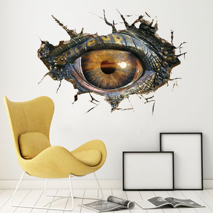 Dinosaur Eye 3D Wall Sticker