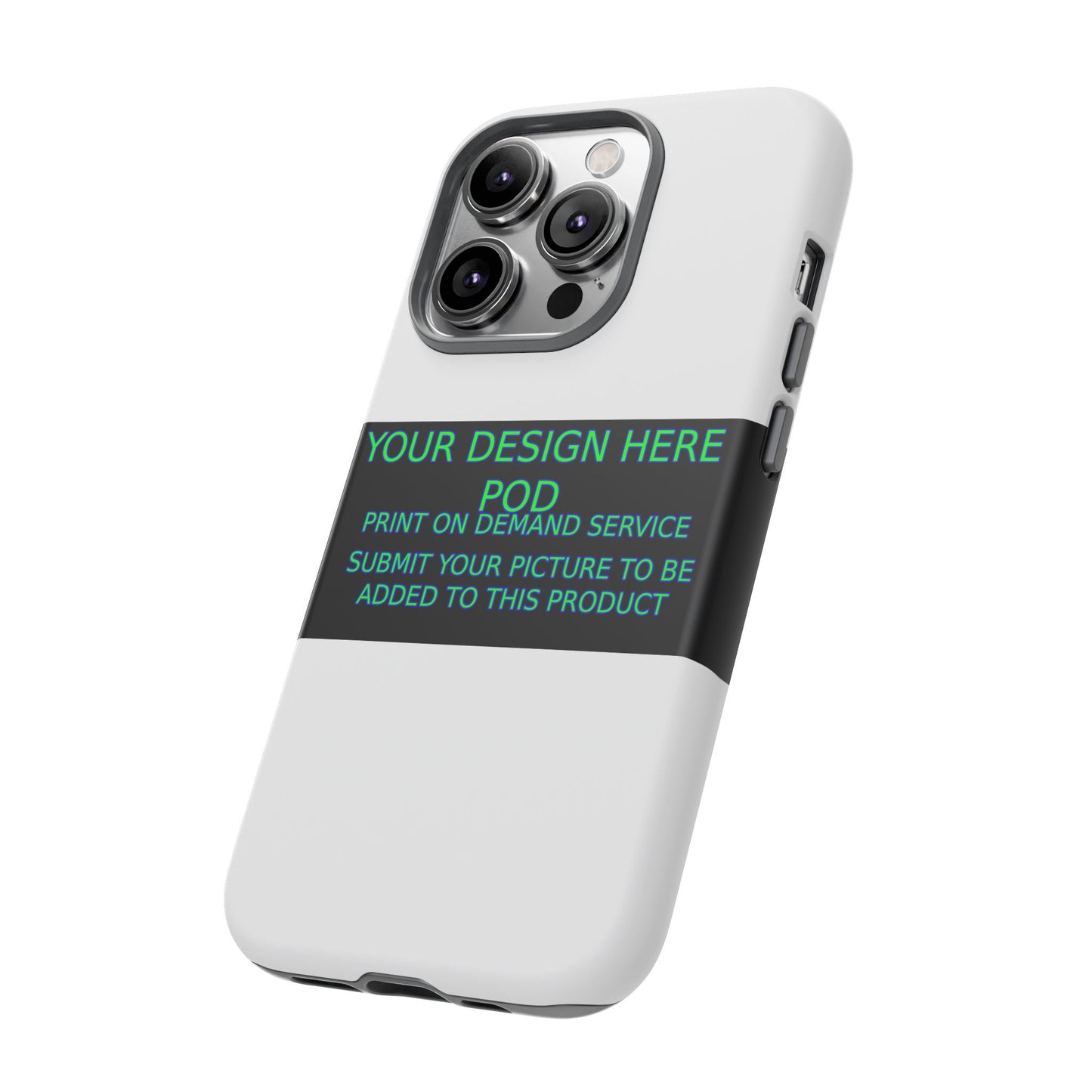 Customizable Tough Phone Case - Your Design Here - Perfect Gift for Birthdays & Holidays