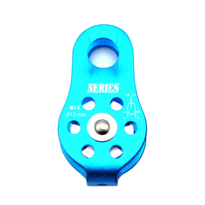 Rock climbing fixed small single pulley