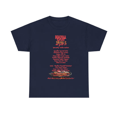 Road Kill Grill Unisex Heavy Cotton Tee