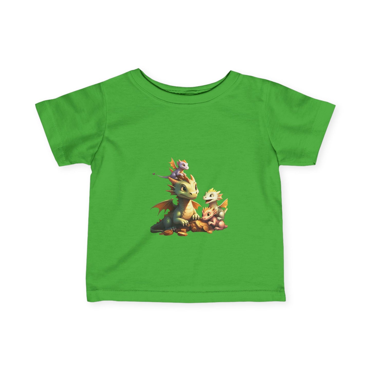 Whimsical Dragon Infant T-Shirt | Cute Baby Tee for Adventurous Kids