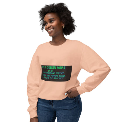 Unisex Lightweight Crewneck Sweatshirt