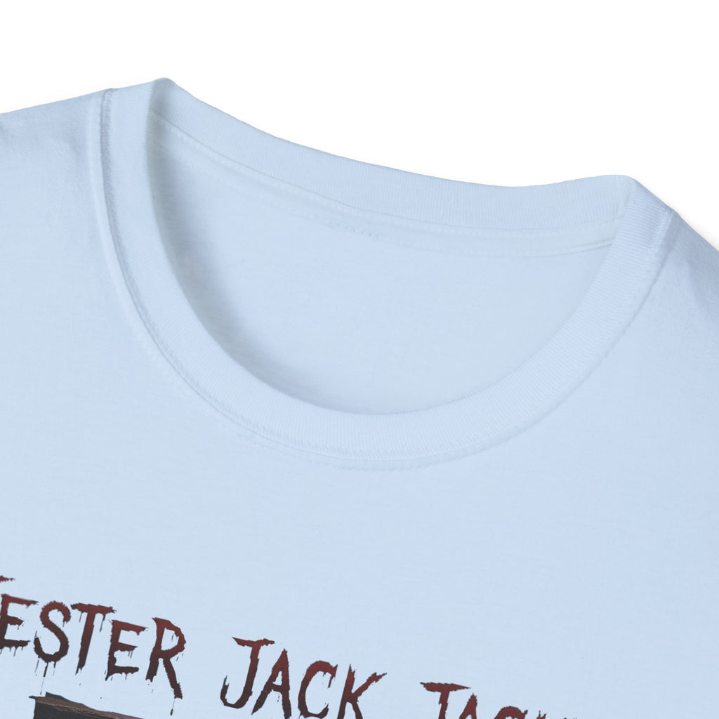 Jester Jack Jackyl Creepy Clown Graphic T-Shirt, Perfect for Halloween, Horror Fans, Scary Movie Night, Unisex Gift, Fun Adult Apparel