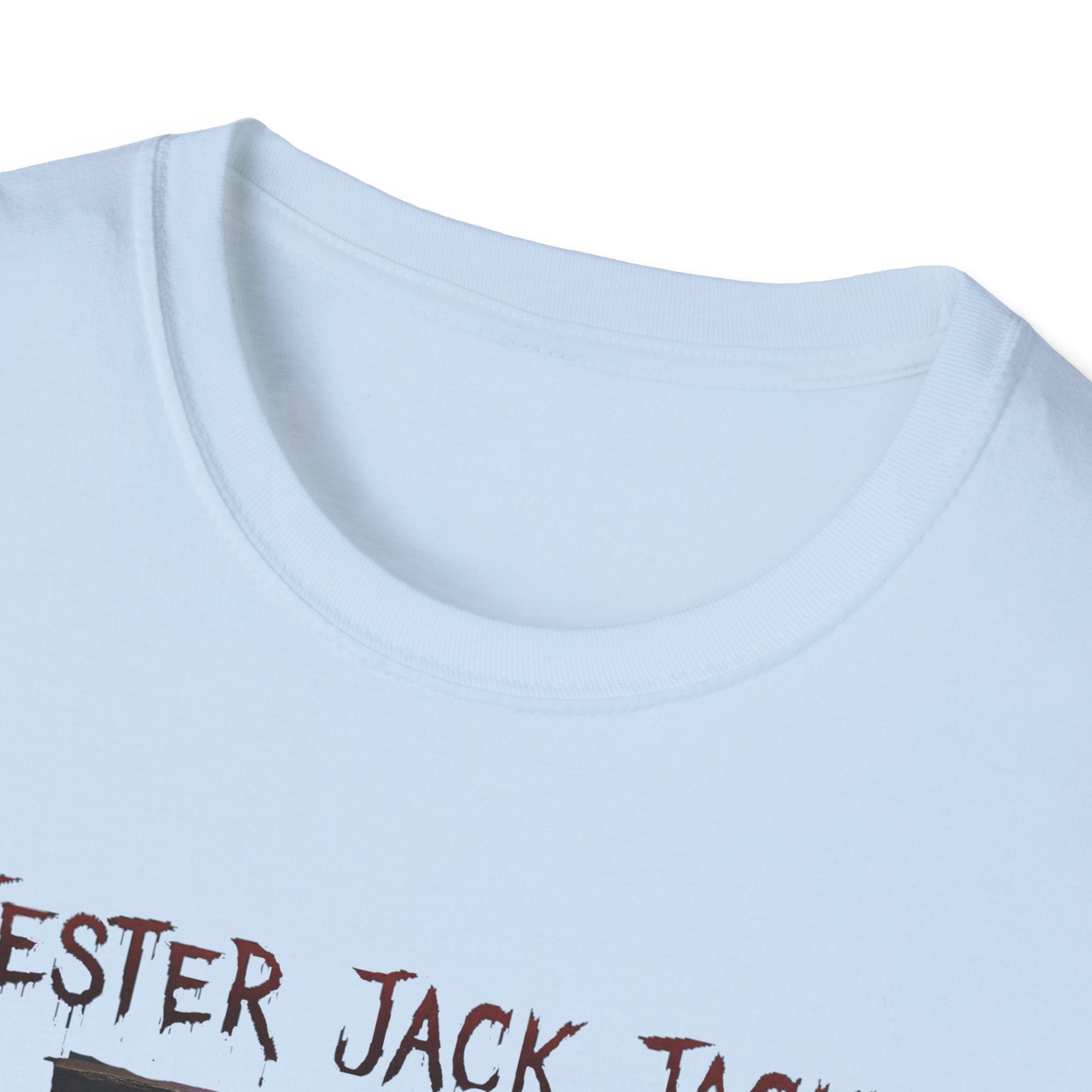 Jester Jack Jackyl Creepy Clown Graphic T-Shirt, Perfect for Halloween, Horror Fans, Scary Movie Night, Unisex Gift, Fun Adult Apparel