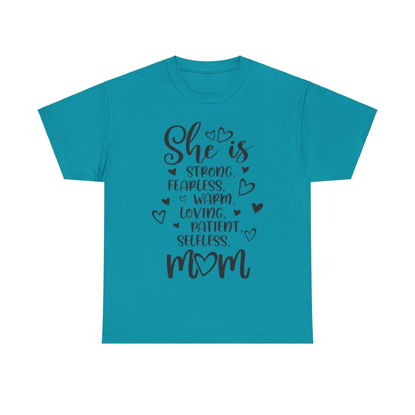 She is mom Unisex Heavy Cotton Tee