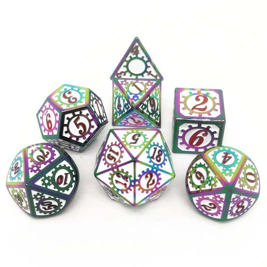 Mechanical wind metal dice