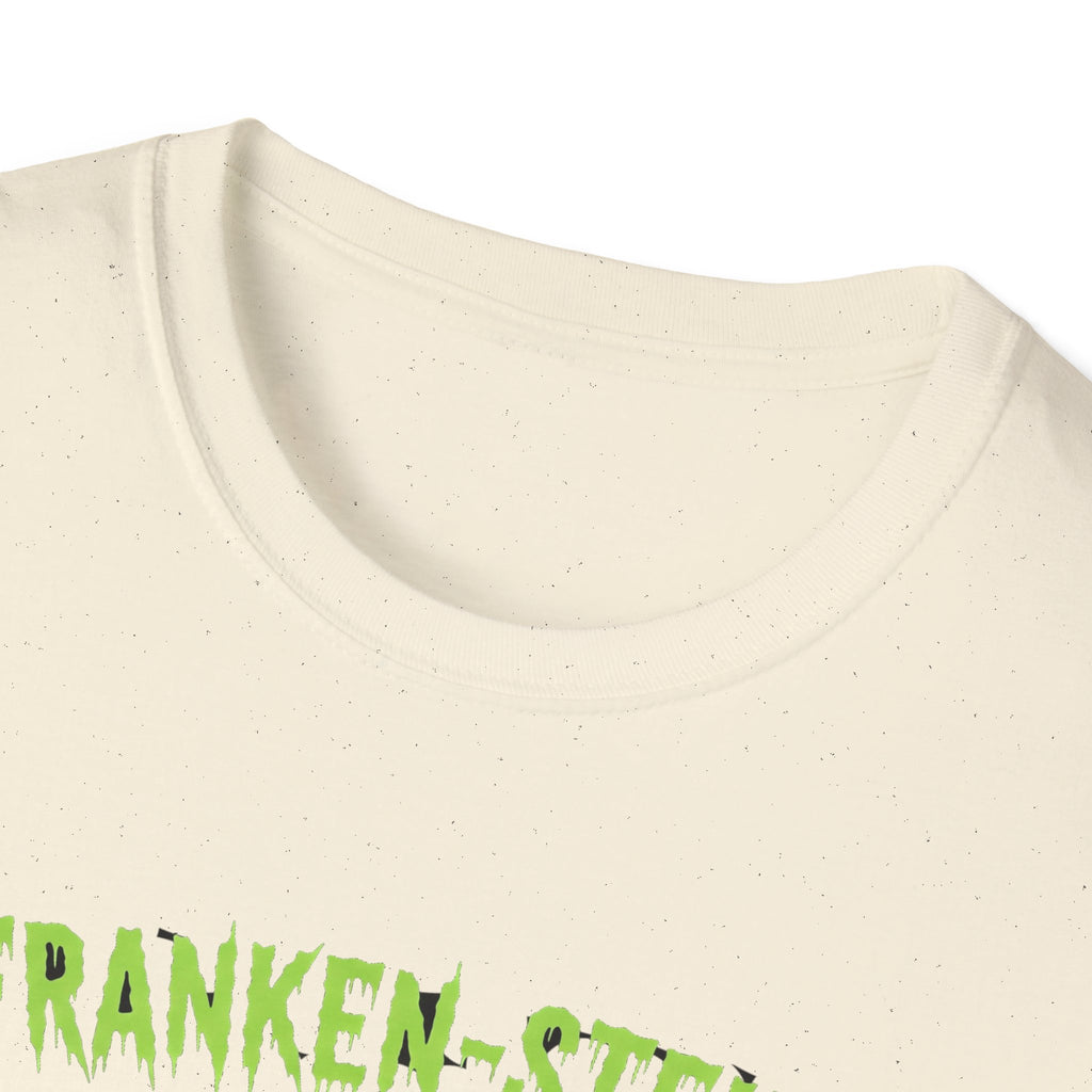 Franken-stein Beer T-Shirt, Spooky Halloween Apparel, Unisex Graphic Tee, Monster Mash Party Shirt, Halloween Costume Top, Beer Lover Gift