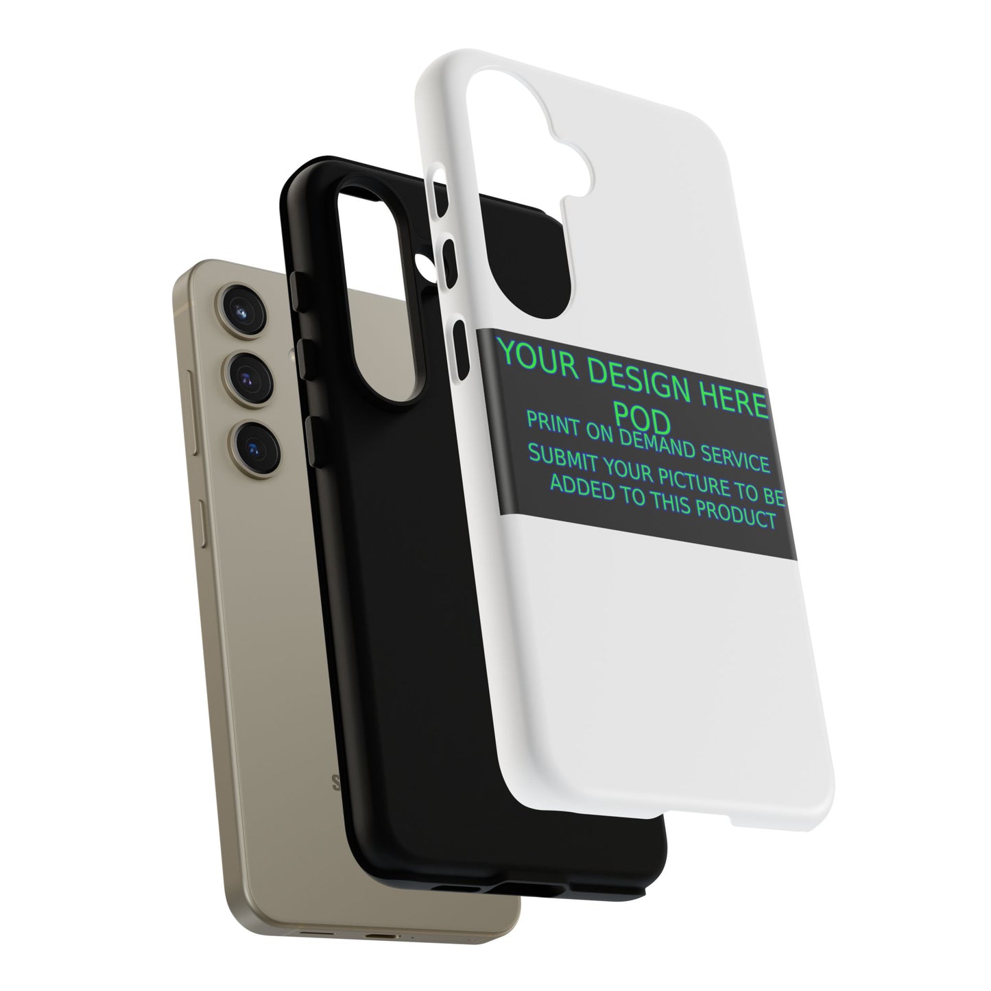 Customizable Tough Phone Case - Your Design Here - Perfect Gift for Birthdays & Holidays