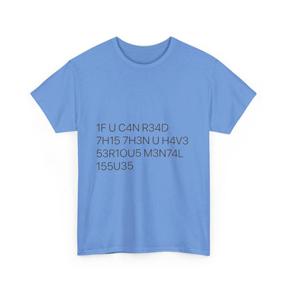 If You Can Read This Unisex Heavy Cotton Tee