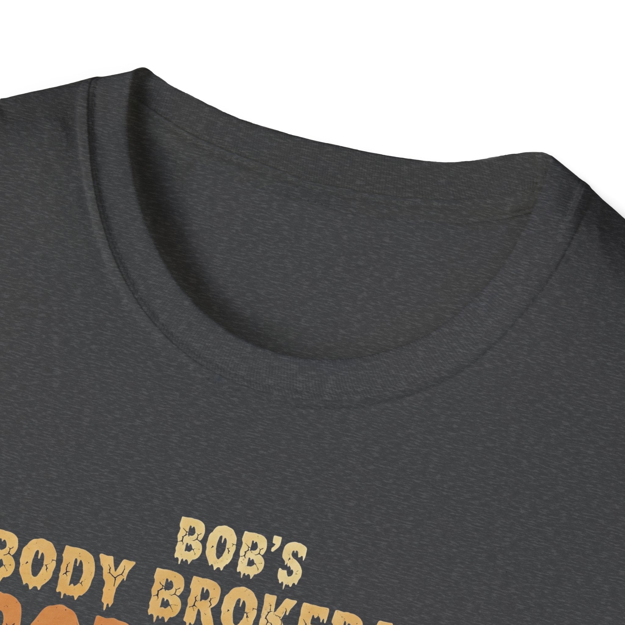 Halloween Bobs Body Brokerage Body Farm Best Deal In The End T-Shirt, Unisex Softstyle Tee, Body Farm Graphic Shirt, Halloween Party Wear, Unique Gift for Halloween Lovers