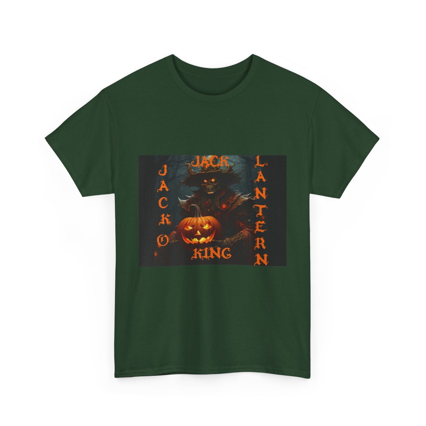 Jack O Lantern King Unisex Heavy Cotton Tee