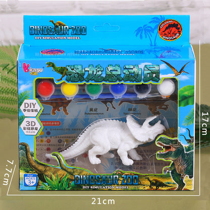 Vinyl Dinosaur Painted Toy