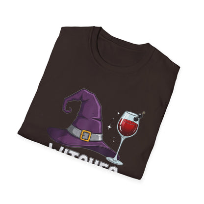 Witches Be Sippin' Unisex Softstyle T-Shirt | Spooky Season Tee, Halloween Gift, Witchy Apparel, Casual Wear, Festival Shirt