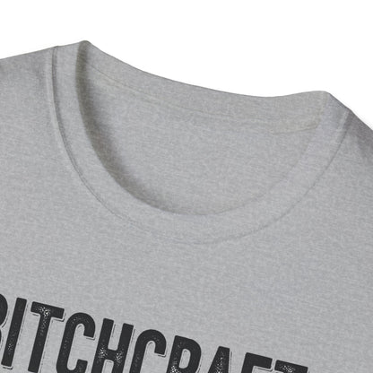 Witchcraft Bitchcraft The Art Of Pissing People Off  Unisex T-Shirt | Magic Lover Gift, Halloween Apparel, Art of Spell Casting Tee, Mystical Fashion