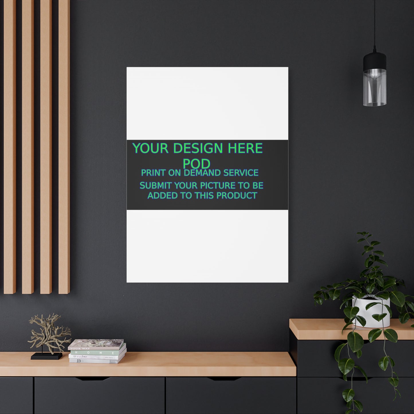 Custom Matte Canvas Print - Create Your Design