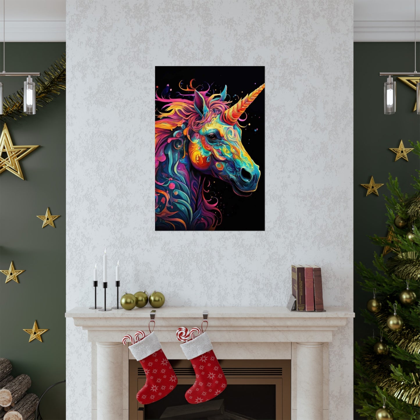 Unicorn Dream Matte Vertical Posters