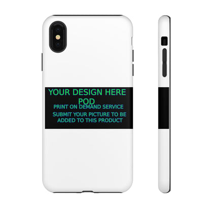 Customizable Tough Phone Case - Your Design Here - Perfect Gift for Birthdays & Holidays