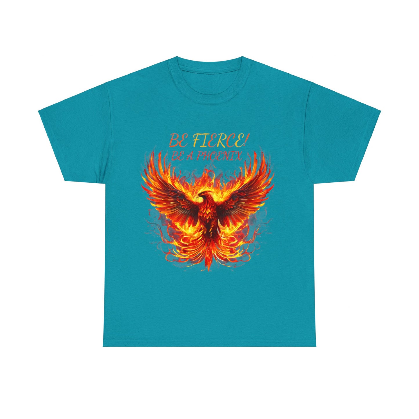 Fierce Like A Phoenix Unisex Heavy Cotton Tee