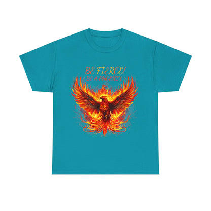 Fierce Like A Phoenix Unisex Heavy Cotton Tee