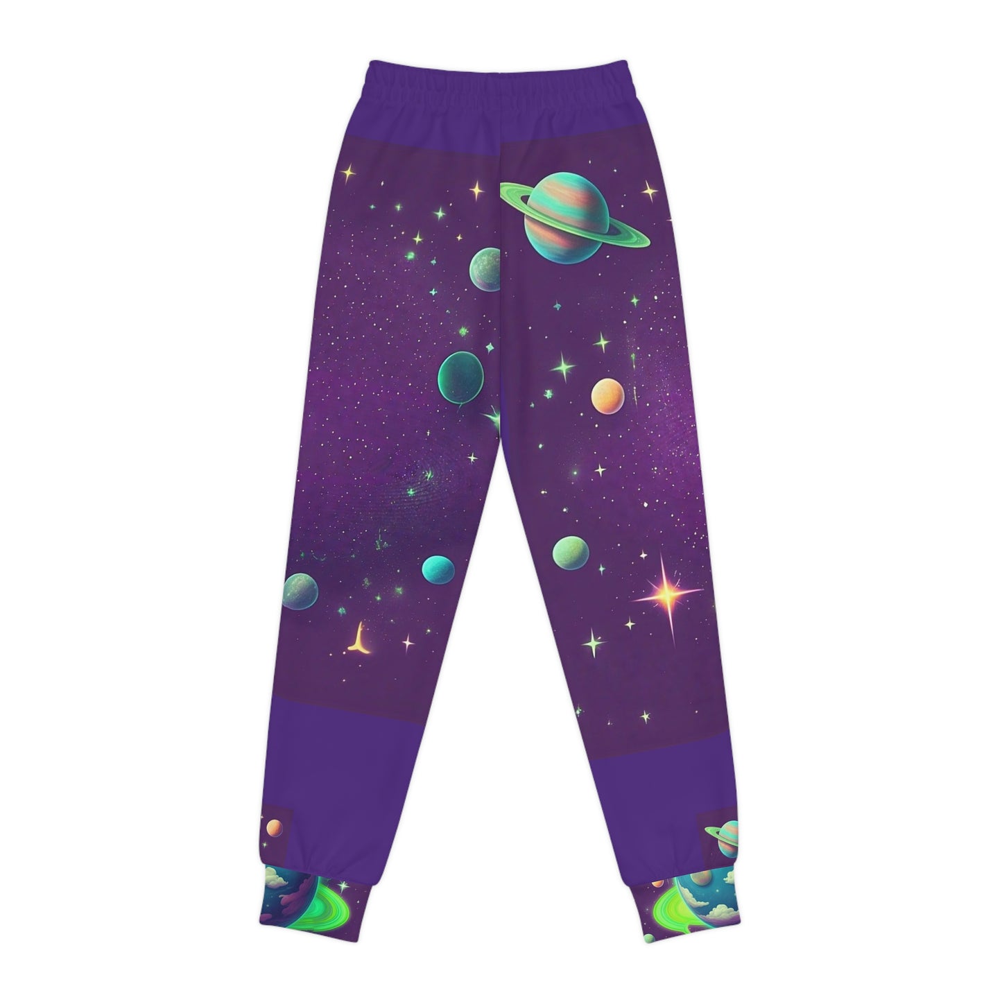 Cosmic Youth Joggers - Galaxy Print for Space Lovers