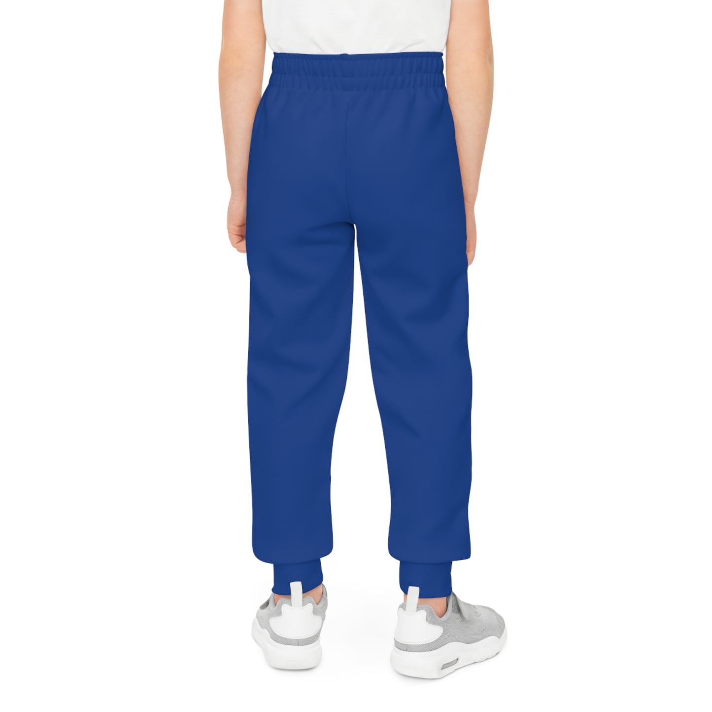 Youth Dragon Fire Joggers - Cool Blue Sportswear for Young Adventurers